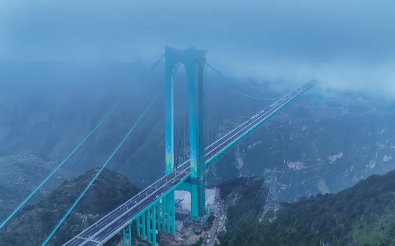 Қытайда әлемдегі ең биік көпір ашылады