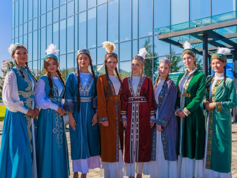 казахская одежда