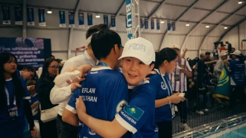 Қазақстандық оқушылар FIDA дрон-соккер бойынша алғашқы әлем чемпионатына қатысып жатыр