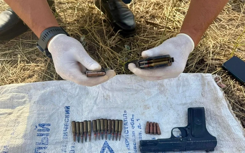 Тайник с оружием и боеприпасами нашли в Кыргызстане