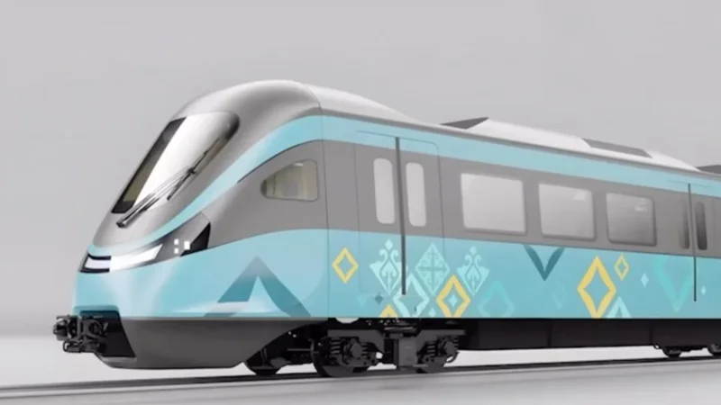 First LRT train 