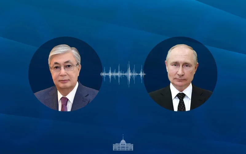 Касым-Жомарт Токаев переговорил с Владимиром Путиным
