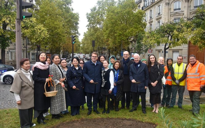 Тюльпаны из Казахстана расцветут в Париже Тюльпаны из Казахстана расцветут в Париже