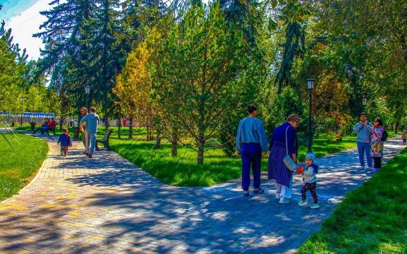 Осень в Алматы 