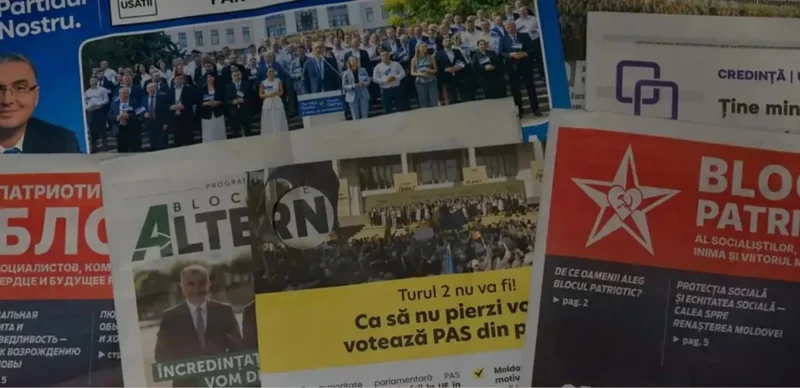 Moldovada parlament saılaýy ótip jatyr 