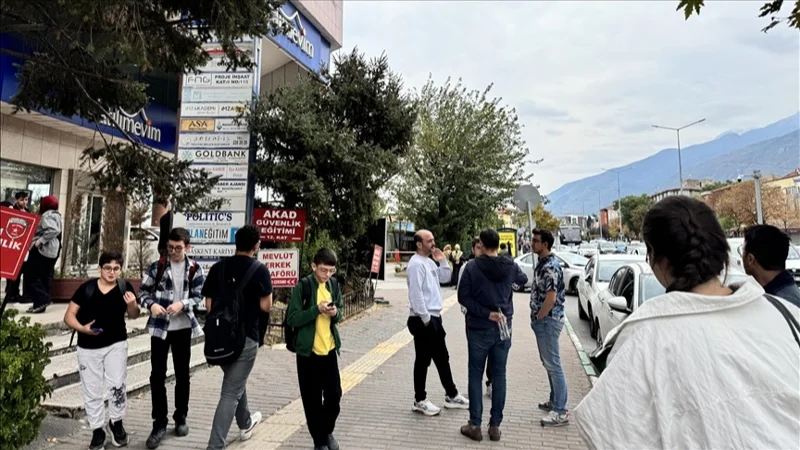 Түркияның батысындағы Кутахья провинциясында 5,4 балдық жер сілкінісі болды