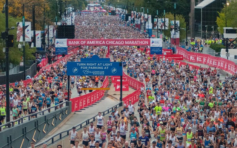Chicago Marathon, sport, USA, athletics