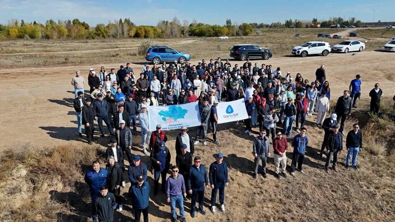 300 тонн мусора убрано с прибрежных территорий в Казахстане