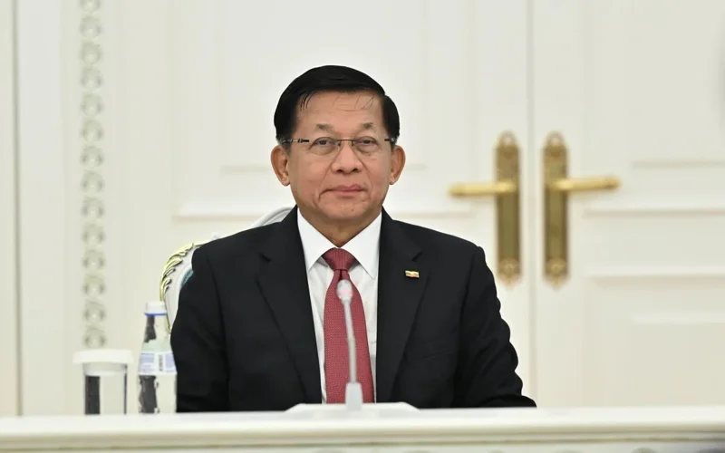 Myanmar’s Acting President Min Aung Hlaing