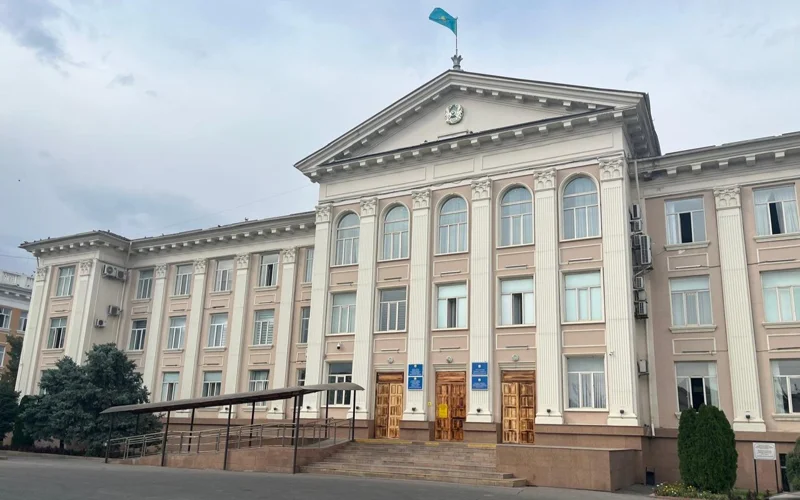 здание, акимат, Тараз