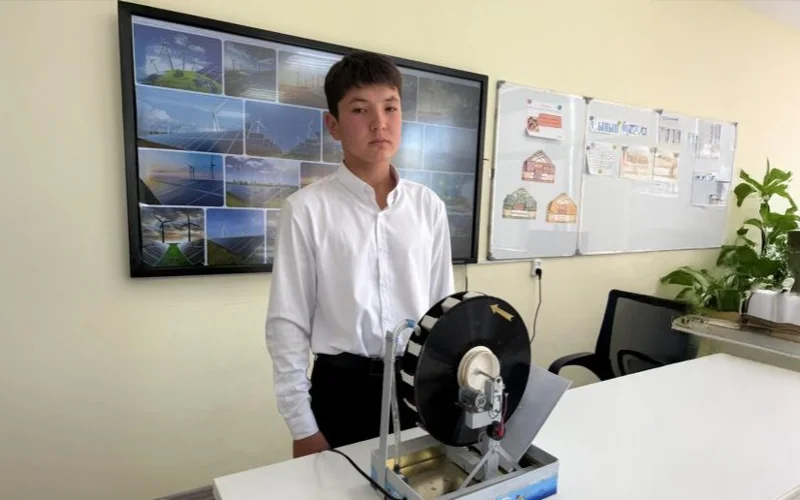Abaı oblysynyń oqýshysy elektr energııasyn óndiretin generator jasady