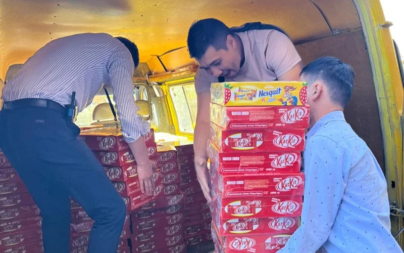 контрафакт сладостей, Туркестанская область