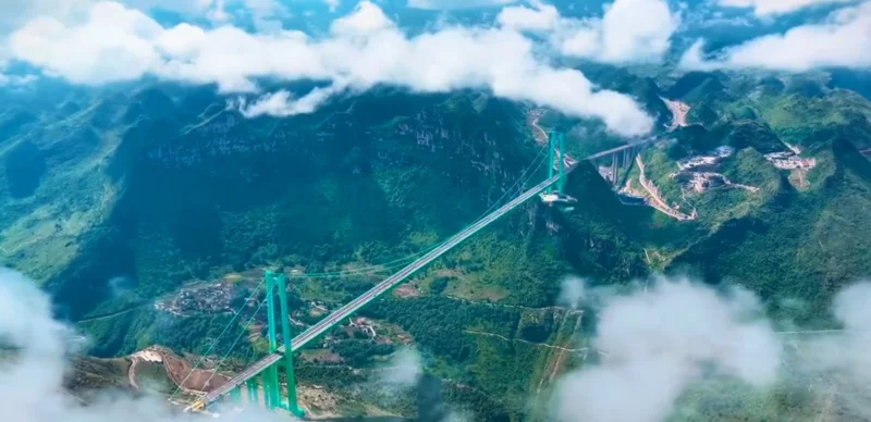 Bridge, China, Huajiang Canyon Bridge