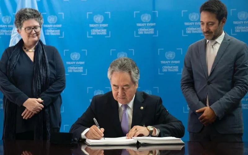 Kyrgyzstan signs Treaty on Prohibition of Nuclear Weapons
