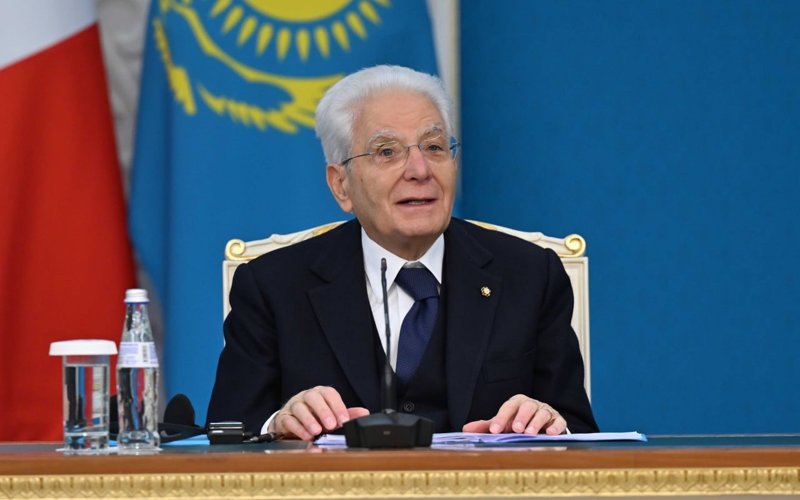 Я рад находиться в Астане — президент Италии