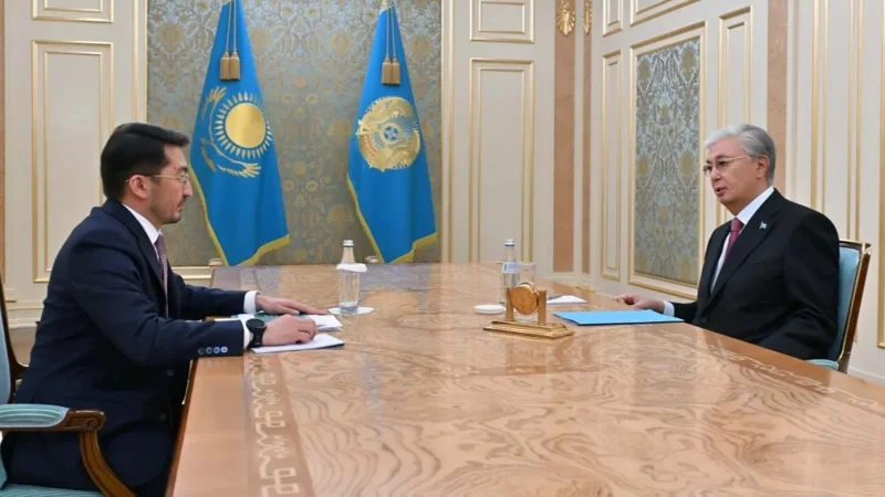 Kassym-Jomart Tokayev receives Minister of AI and Digital Development
