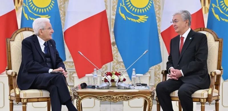 Тоқаев ва Маттарелла