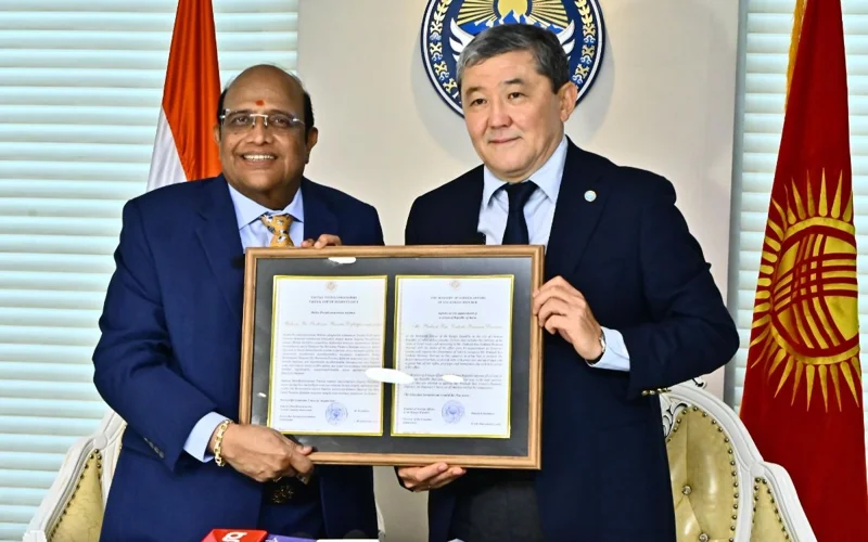 Kyrgyzstan opens diplomatic gateway in India's Chennai with honorary consulate