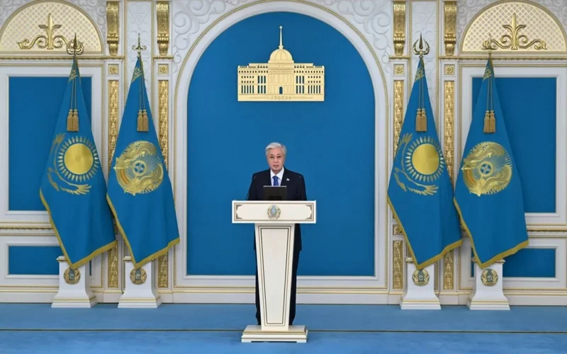 President inaugurates second line of Dostyk-Moiynty railway