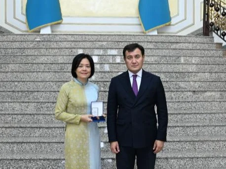 Ambassador of Vietnam was Received at the Kazakh Foreign Ministry upon Completion of Her Diplomatic Mission