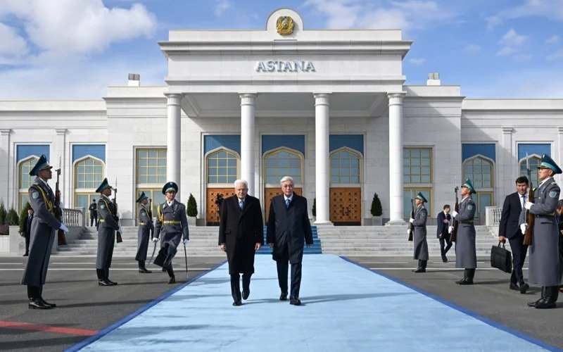 Kassym-Jomart Tokayev, Sergio Mattarella