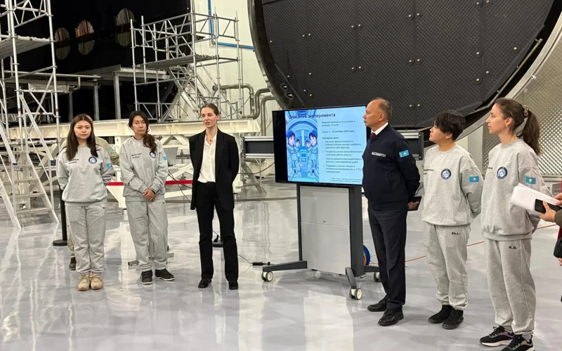 Kazakhstan’s first experimental all-female crew prepares for space flight