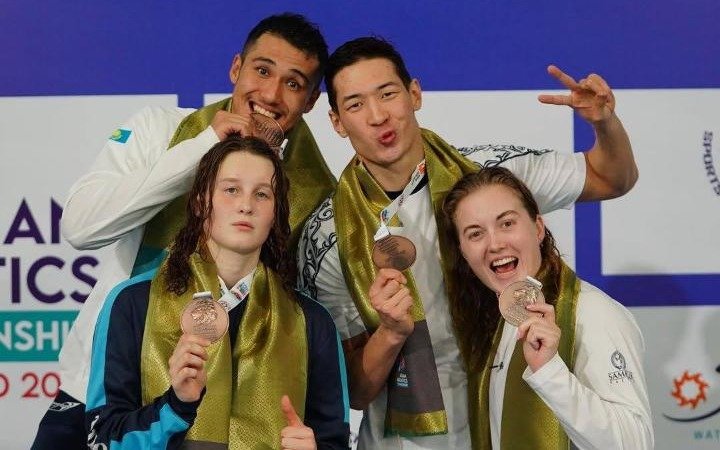 Astana’s Mussin pockets gold at Asian Aquatics Championships in India