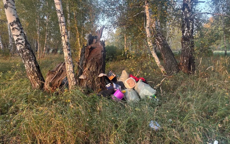 СҚО Қызылжар ауданында қалдықтар полигоны жабылып, жақын маңдағы ормандар қоқысқа толды