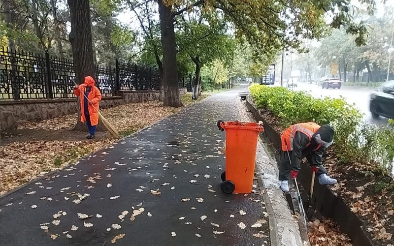 дождь в Алматы