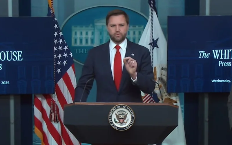 US Vice President JD Vance 