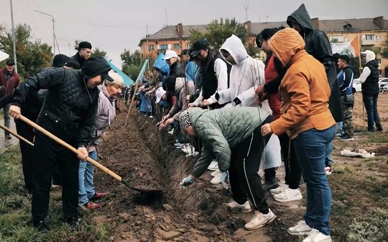 «Таза қала» в Курчатове: между хаосом и гармонией