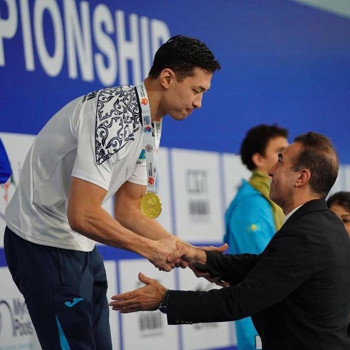 Astana’s Mussin pockets gold at Asian Aquatics Championships in India