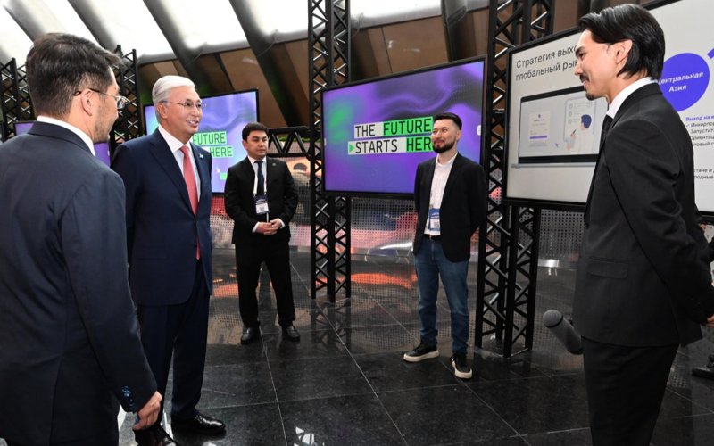 Президентке отандық AI жобалар таныстырылды