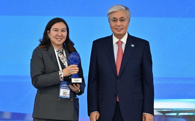 Президент AI SANA Generative Nation байқауының жеңімпаздарын марапаттады 