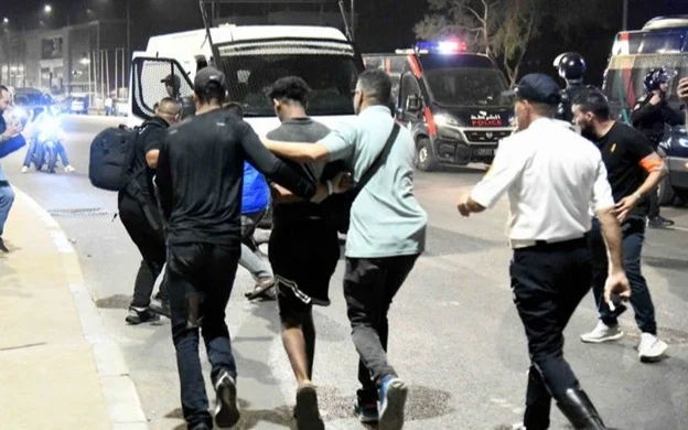 Протесты молодежи в Марокко 