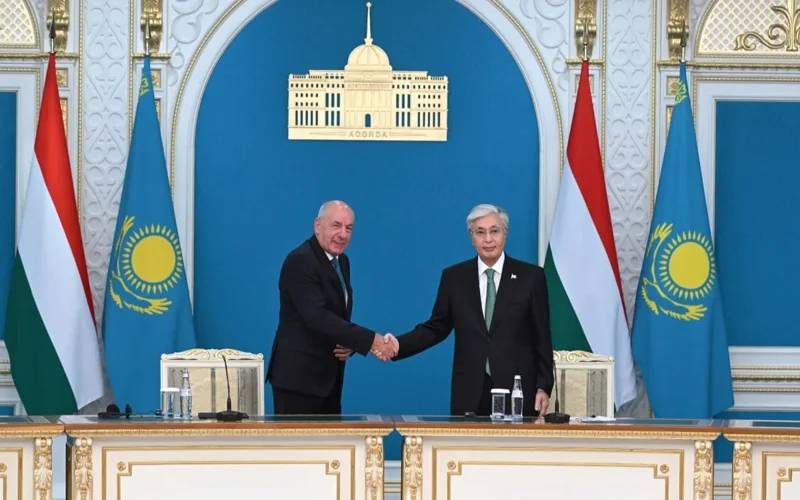 Presidents of Kazakhstan and Hungary issue media statement
