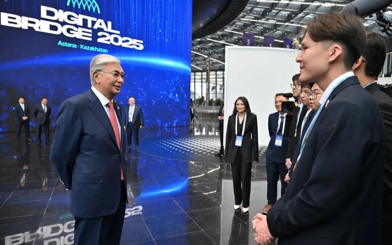 Kassym-Jomart Tokayev meets with winners of International Olympiad in AI