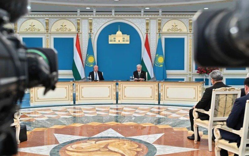 Presidents of Kazakhstan and Hungary issue media statement