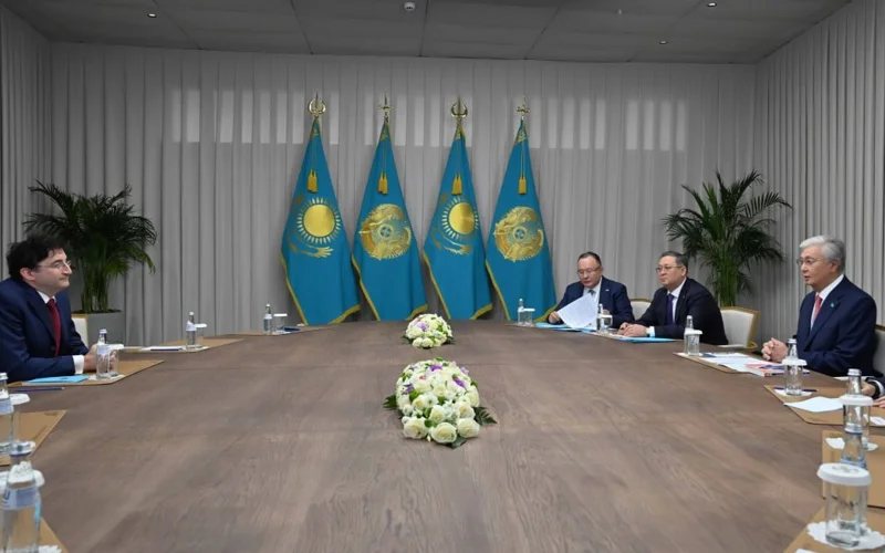 Глава государства принял профессора Стэнфордского университета Илью Стребулаева