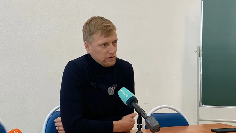 «Құлагер» хоккей клубының басшысы Сергей Филь