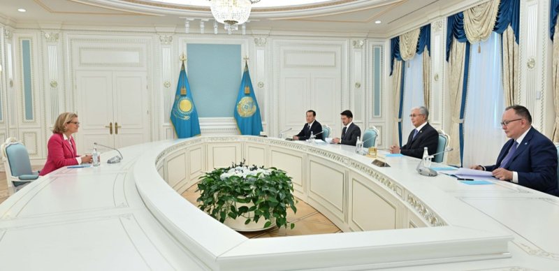 Президент Халықаралық электр байланысы одағының бас хатшысын қабылдады