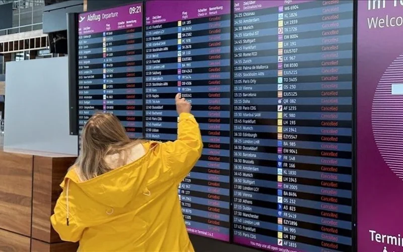 В аэропорту Мюнхена приостановили все рейсы