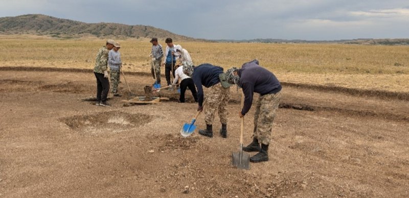 Қарағанды облысындағы Байқасқа-2 қорғанынан ерекше археологиялық олжалар табылды