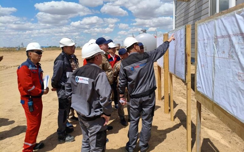 В Кызылординской области запустили газовый проект В Кызылординской области запустили газовый проект