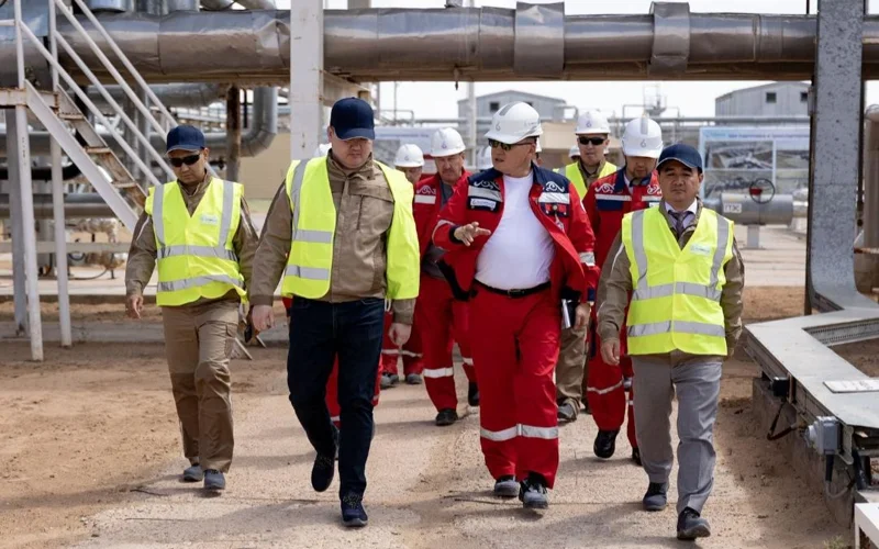 В Кызылординской области запустили газовый проект