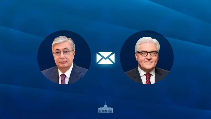 Kassym-Jomart Tokayev congratulates Frank-Walter Steinmeier on German Unity Day