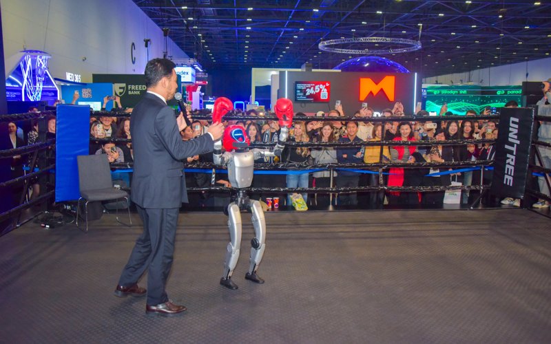 Robots, boxing, technology