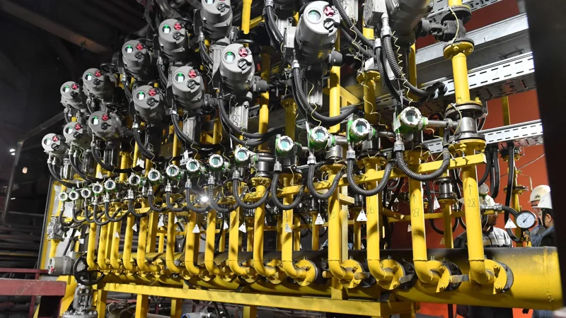 Qarmet metallýrgııalyq kombınatty gazdandyrýdy jalǵastyrýda