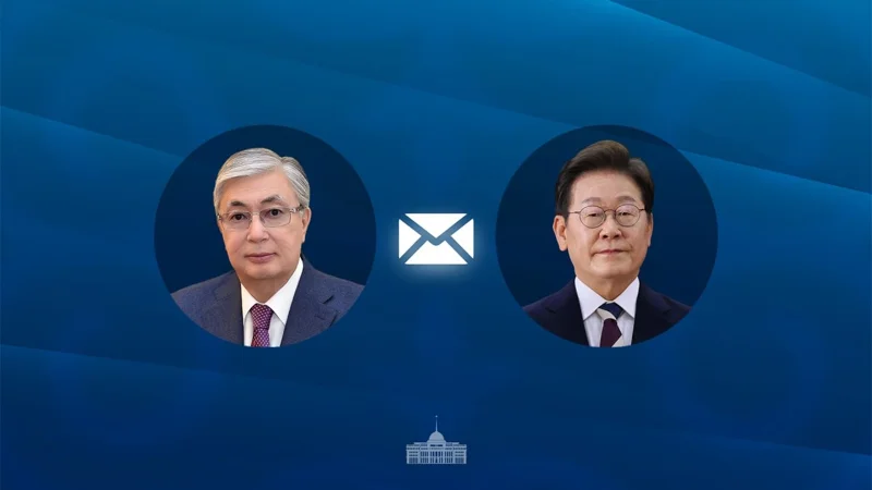 Глава государства направил телеграмму поздравления Президенту Республики Корея