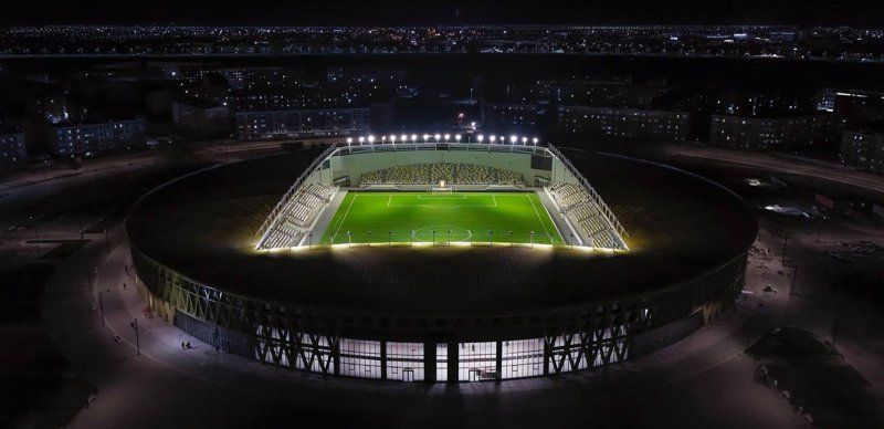 стадион Елімізде УЕФА стандарты бойынша салынған үшінші стадион ашылды